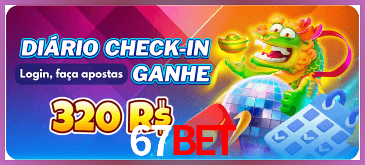 Chuva de Bônus 67bet nos slots